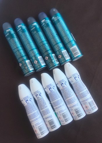 Diğer 10 adet rexona deodorant 5+5