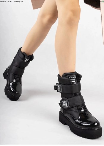Skechers SIFIR-PLATFORM TOPUK+KEMER BANTLI BOT
