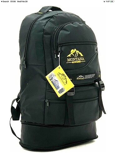 ORIGINAL SALOMON/MONTANA SIRT ÇANTASI-BATTAL BOY