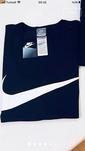 s Beden siyah Renk NIKE T-SHIRT