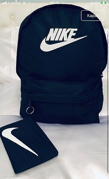 Beden siyah Renk SIFIRDIR-NIKE SIRT ÇANTASI