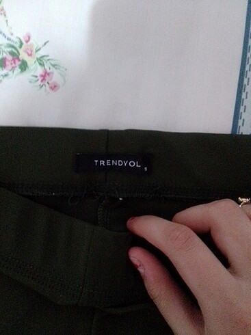 Trendyol & Milla Biker parlak tayt