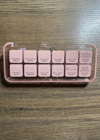 Beden Clio Pro Eye Palette Air 11 Shopping Cheese Far Paleti