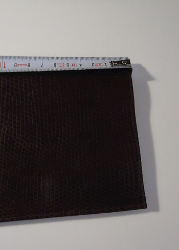 Yılan Derisi Cüzdan Kahverengi Sıfır - Görsel 7