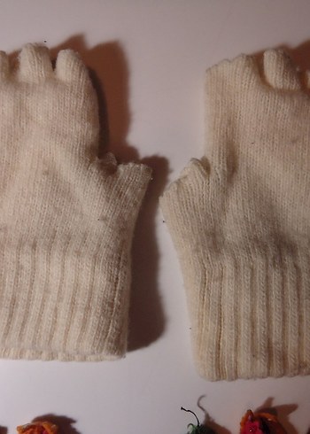 4 Çift Kız Çocuk Eldiven Kullanılmış Temiz - Görsel 3