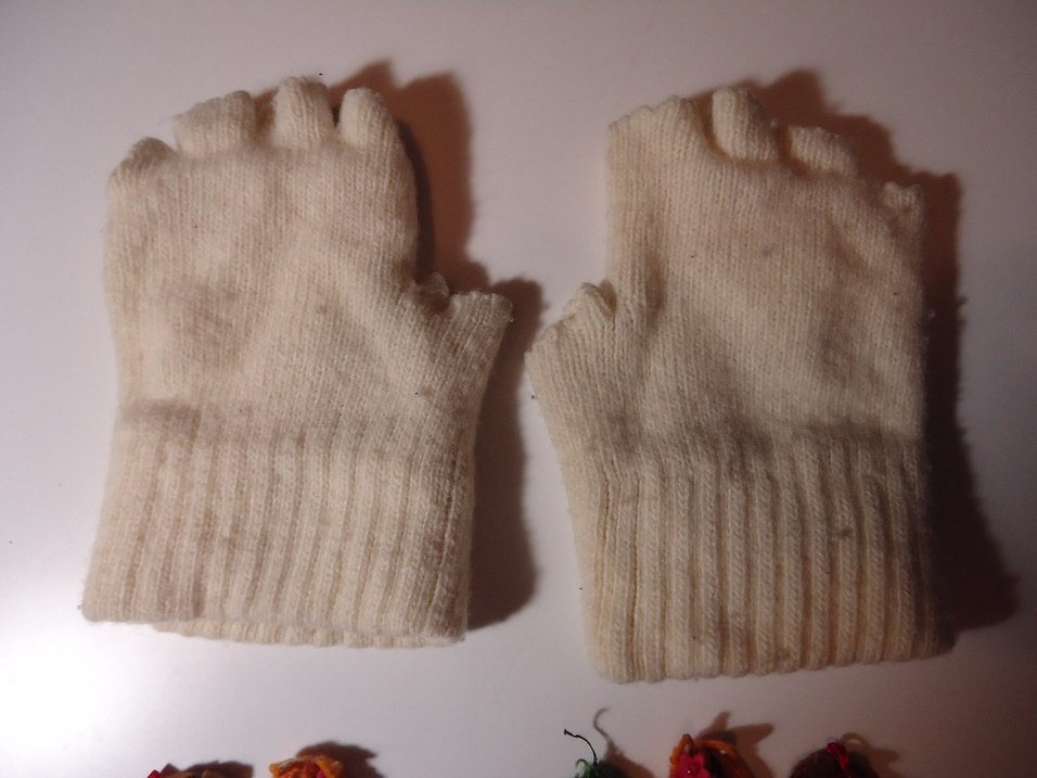 4 Çift Kız Çocuk Eldiven Kullanılmış Temiz - Görsel 3
