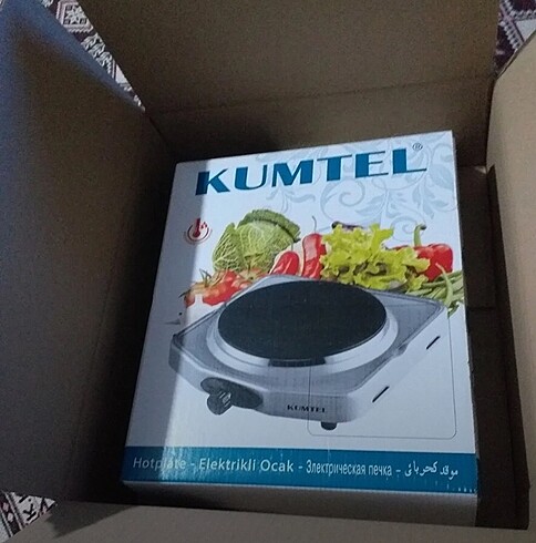 Kumtel elektrikli ocak 1500 W