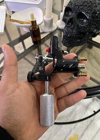 Rotary Dövme Makinesi + Metal Grip