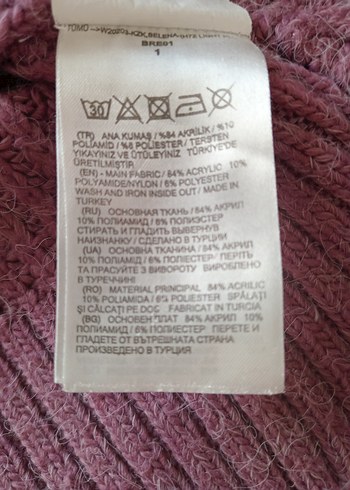 LCW,Mor Örgü Kadın Kazak, 38 bdn - Görsel 6