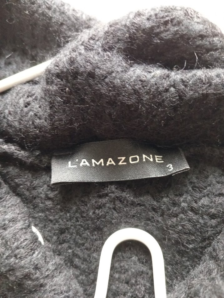 Gri siyah 40 bdn.triko elbise - Görsel 5