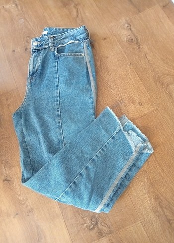 İpekyol, 38 bdn.Kadın Mavi Kot Pantolon, Rahat Kesim - Görsel 5