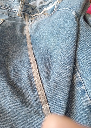 İpekyol, 38 bdn.Kadın Mavi Kot Pantolon, Rahat Kesim - Görsel 9