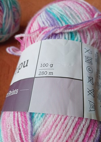 Kartopu Renkli 327 gr. Yün İplik Seti - Görsel 7