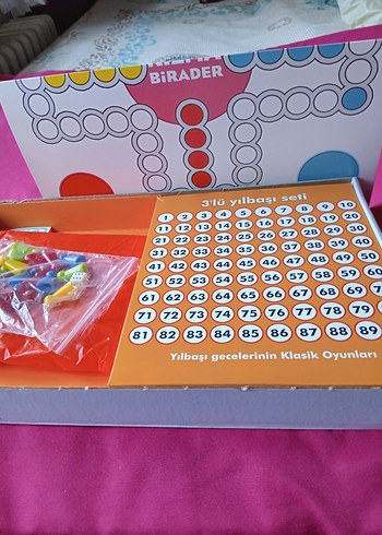 KS Games, 3'lü Yılbaşı Seti Renkli Masa Oyunları - Görsel 3