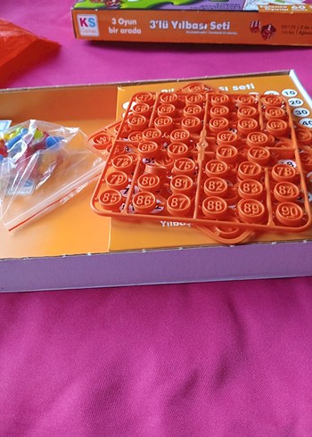 KS Games, 3'lü Yılbaşı Seti Renkli Masa Oyunları - Görsel 4