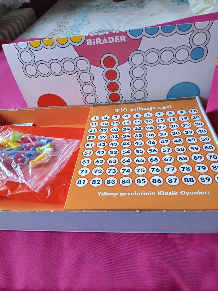 KS Games, 3'lü Yılbaşı Seti Renkli Masa Oyunları - Görsel 3