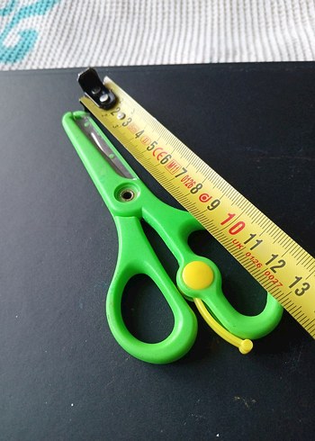 Renkli Yeşil Çocuk Makası - Görsel 6