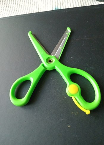 Renkli Yeşil Çocuk Makası - Görsel 5