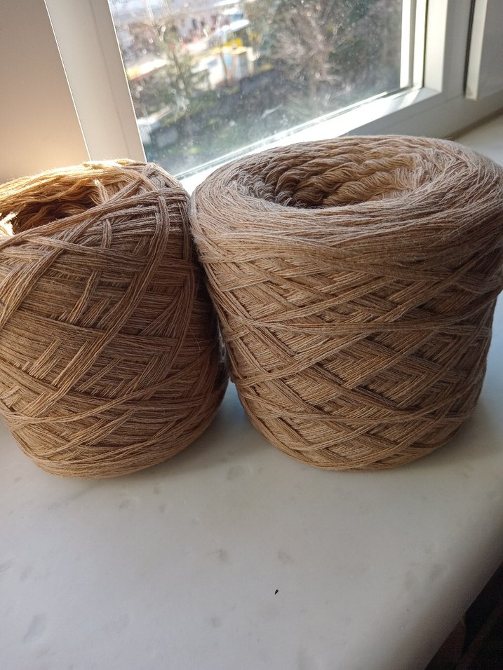 604 gram sarma ip açık kahverengi - Görsel 4