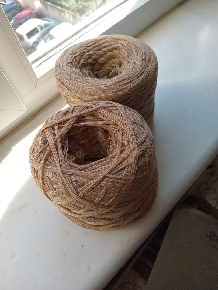 604 gram sarma ip açık kahverengi - Görsel 3