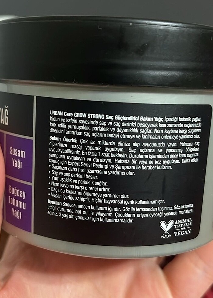 Urban care Saç maskesi - Görsel 2