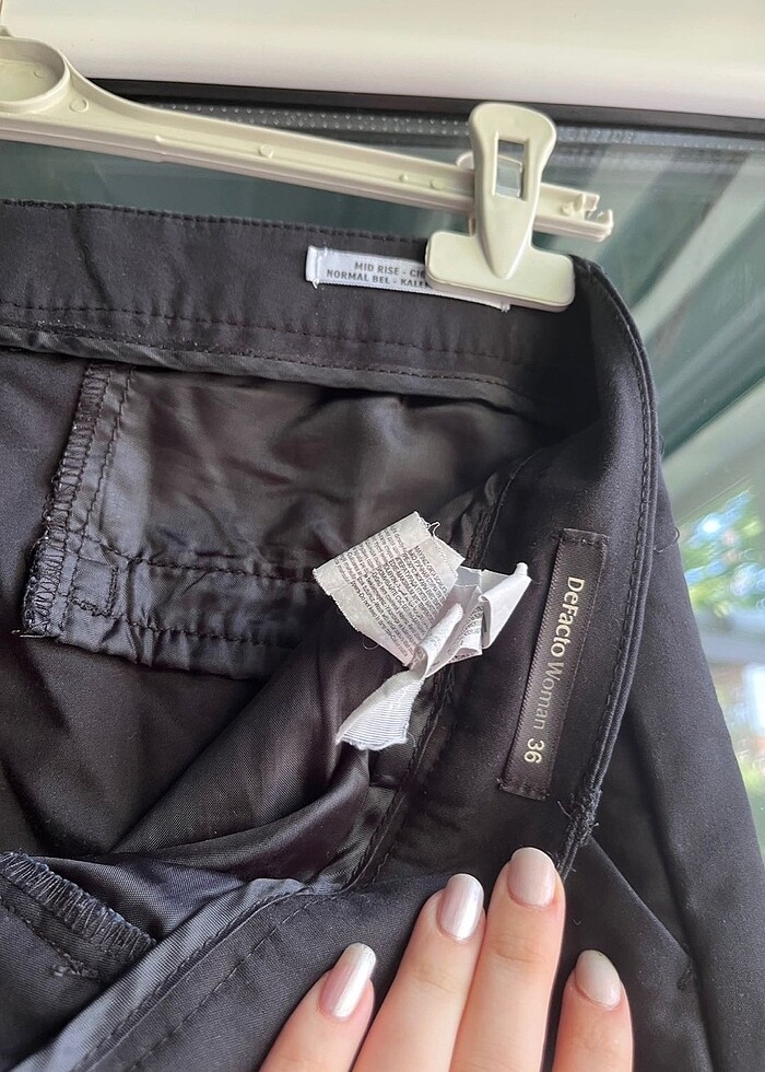 defacto kumaş pantolon - Görsel 3