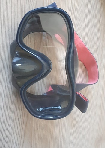 Pembe Gri Elastik Yüzücü Gözlüğü - Görsel 2