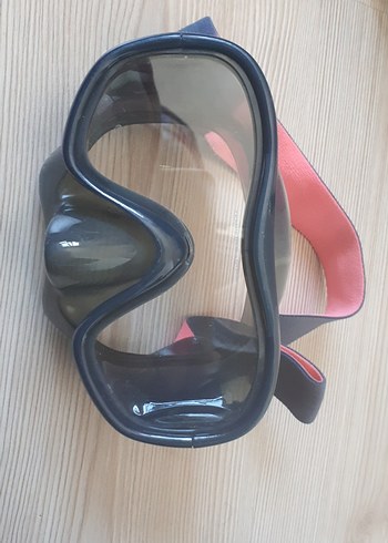 Pembe Gri Elastik Yüzücü Gözlüğü - Görsel 3