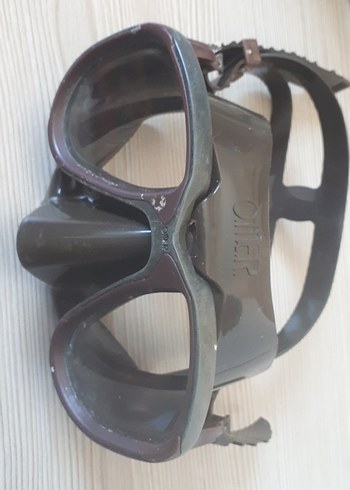 Kemerli Siyah Avant-Garde Yüzücü Gözlüğü omar marka - Görsel 4