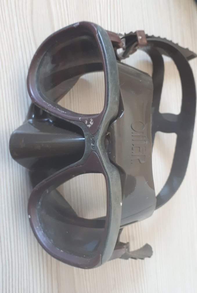 Kemerli Siyah Avant-Garde Yüzücü Gözlüğü omar marka - Görsel 4