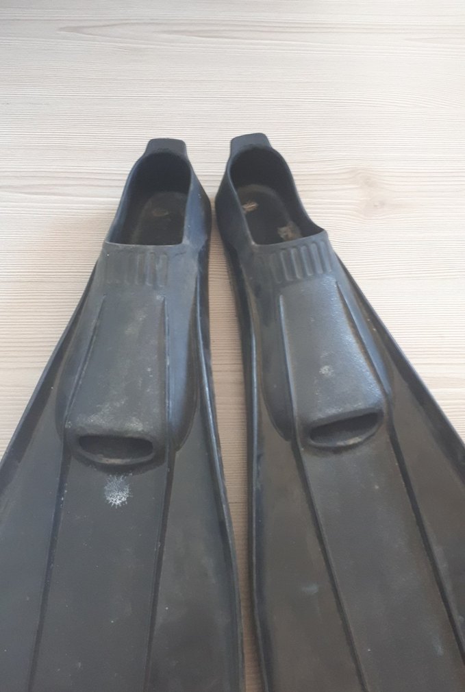 Erkek Siyah Lastik Su Paletleri - Görsel 5