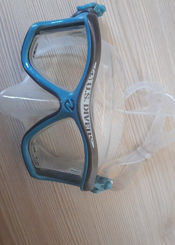 U.S. Divers Mavi Transparan Yüzücü Gözlüğü - Görsel 3