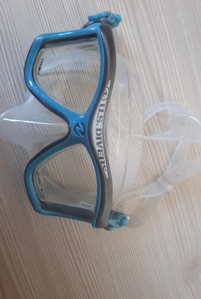 U.S. Divers Mavi Transparan Yüzücü Gözlüğü - Görsel 3