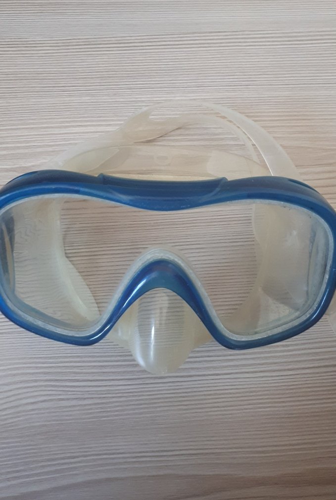 Mavi Elastik Yüzücü Gözlüğü - Görsel 3