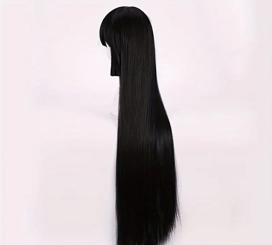 anime cosplay peruk himecut - Görsel 3