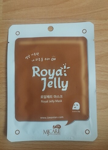 Royal jelly Mask ( arı sütlü) 