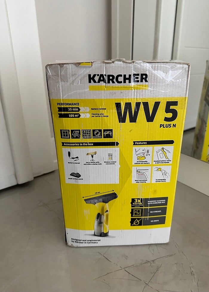 Karcher cam silme makinesi - Görsel 2