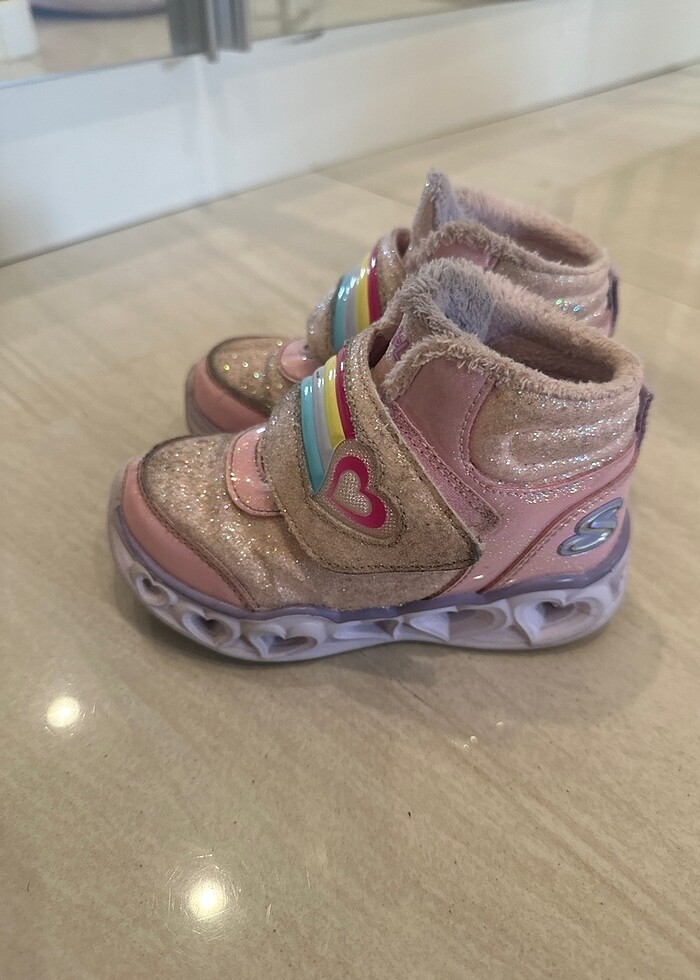 Skechers bot 24 numara 14 cm - Görsel 2