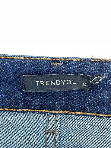 36 Beden mavi Renk Trendyol & Milla Jean / Kot %70 İndirimli.