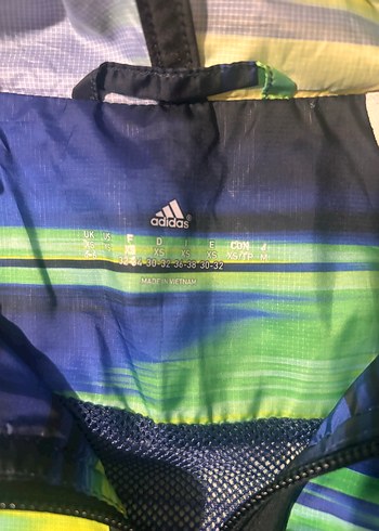 Adidas Adidas Kapüşonlu, Fermuarlı, Çok Renkli Kadın rüzgarlık