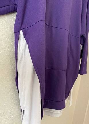 Diğer Mor renkte l xl uyumlu tunik