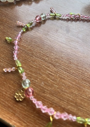 Accessorize Çiçek Desenli Bohem Boncuklu Kolye