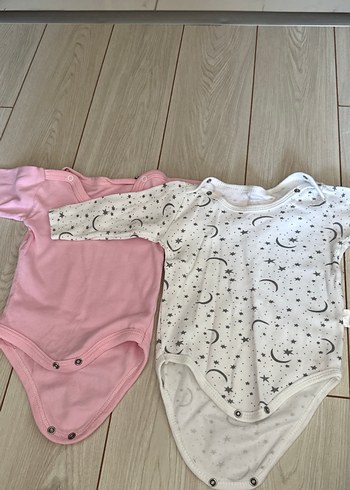 Uzun Kollu Bebek Body Seti 2'li