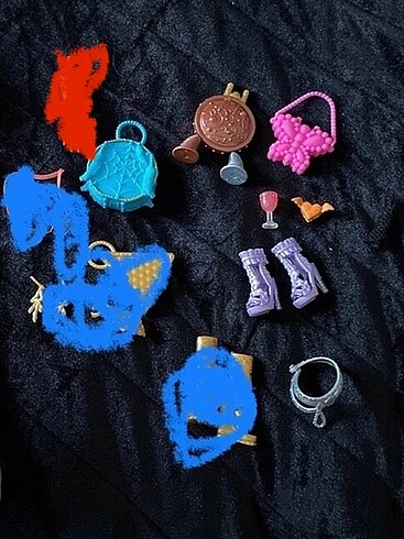 Monster high bebek ve aksesuar 