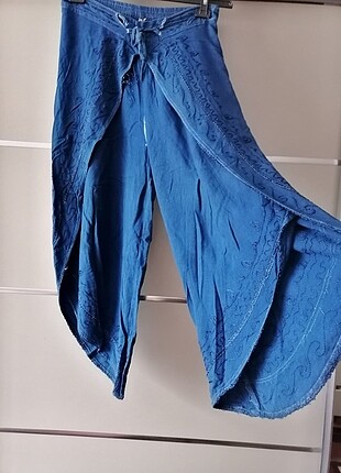 Pamuklu şalvar pantolon