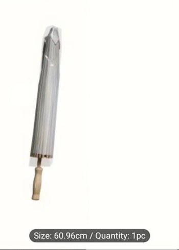 Düğün kağıt şemsiye - Görsel 2