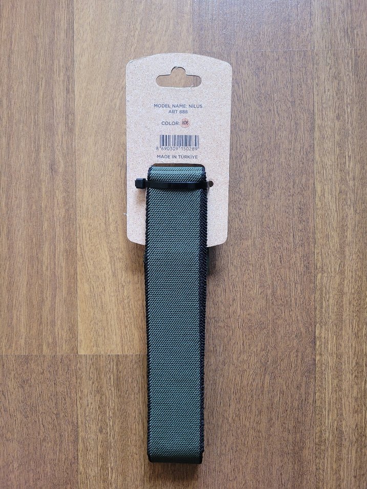 OCTO Çift Taraflı Esnek Haki/Siyah Erkek Kemer - Görsel 3