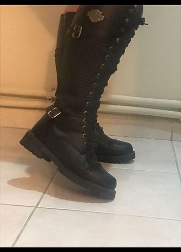 38 Beden siyah Renk Harley çizme