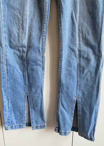 36 Beden mavi Renk Kadın Denim Pantolon