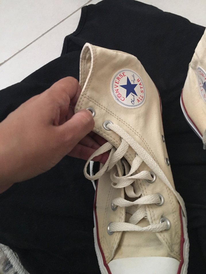 Orijinal converse krem - Görsel 3